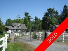 Chemainus 6 acre Horse Lovers Home:  2 bedroom