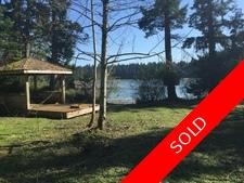 Thetis Island 2.69 acres 170' Waterfront + Cottage for sale:  2 bedroom 600 sq.ft. (Listed 2014-03-16)