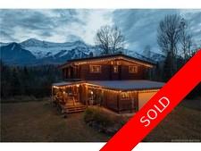 East/West Fernie 40+ Riverfront Acres with Gorgeous Log Home  for sale:  4 bedroom 2,424 sq.ft. (Listed 2016-12-03)